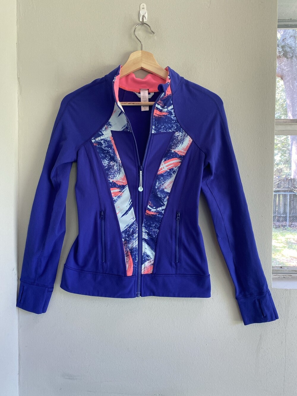 ivivva Girls Purple Full Zip Athletic Jacket Size 14